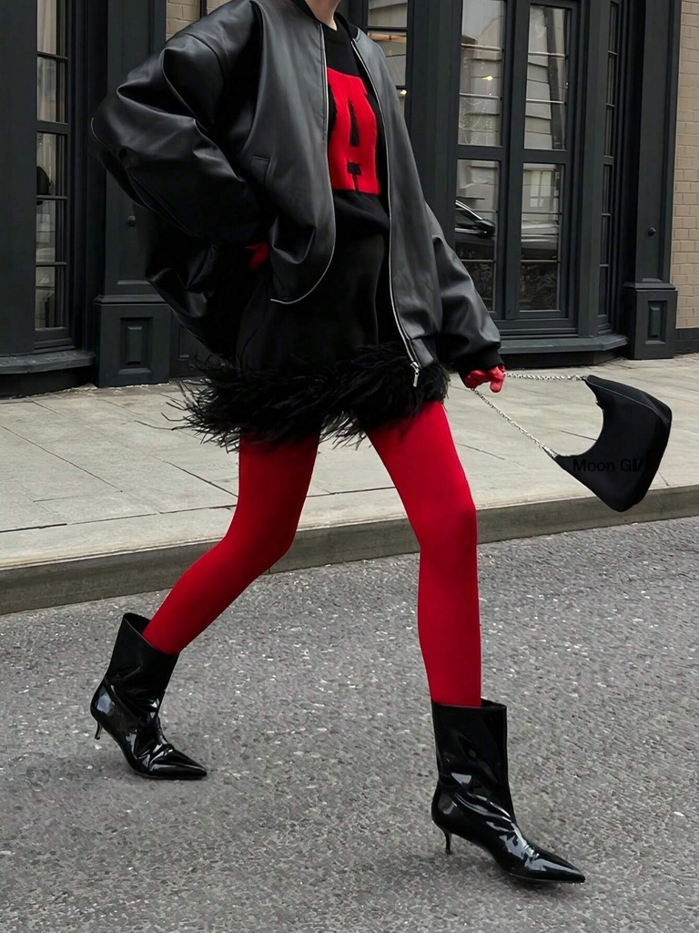 MALLAS SEMITRANSPARENTES ROJO