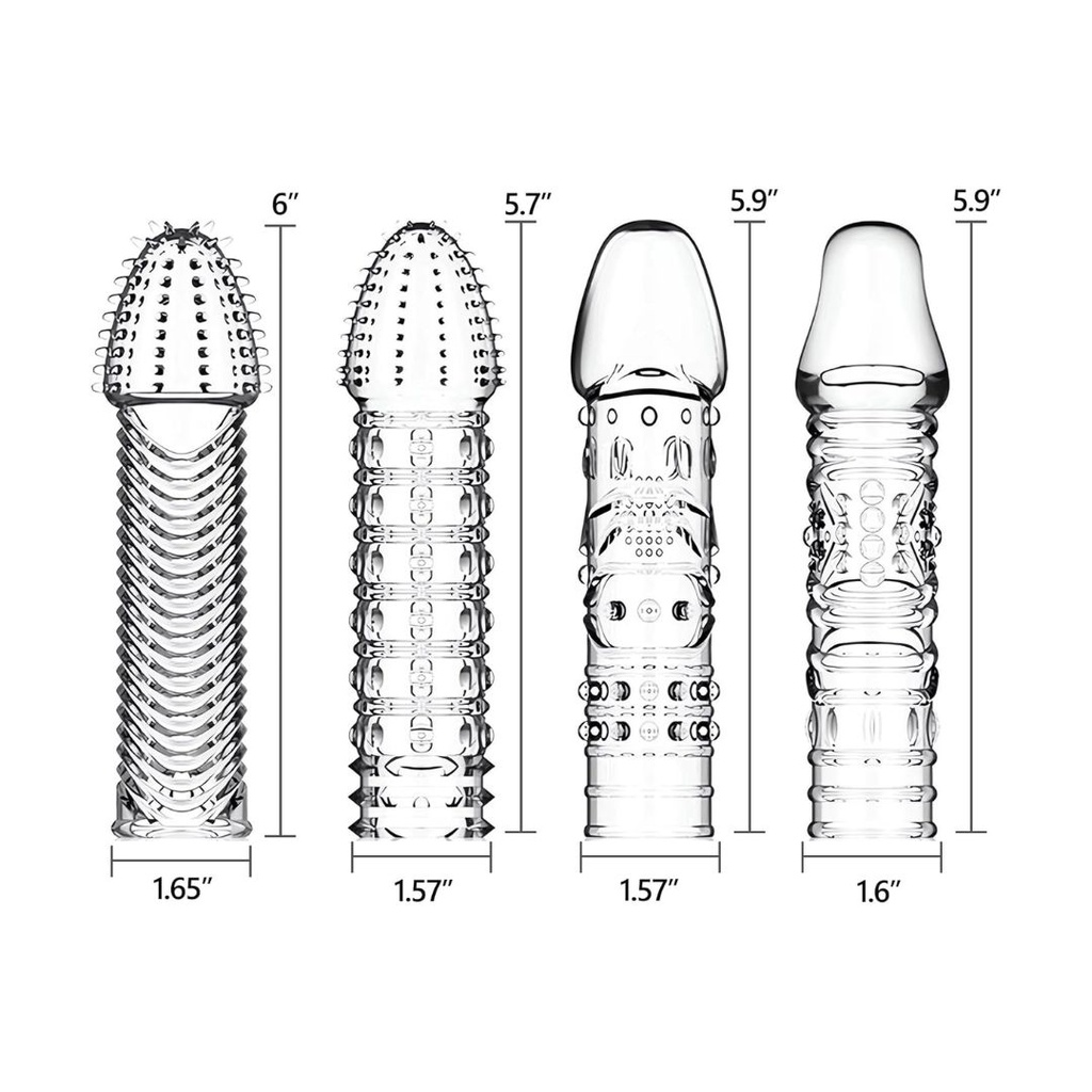 KIT FUNDAS REUTILIZABLES PARA EL PENE