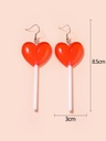 ARETES CORAZONES POPPY