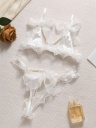 LENCERÍA PEARLS DE 2 PIEZAS BLANCA