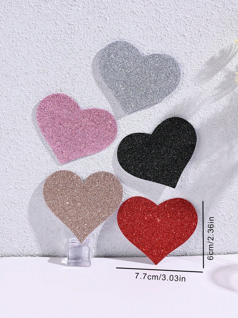 PEZONERAS DE CORAZÓN CON ESCARCHA