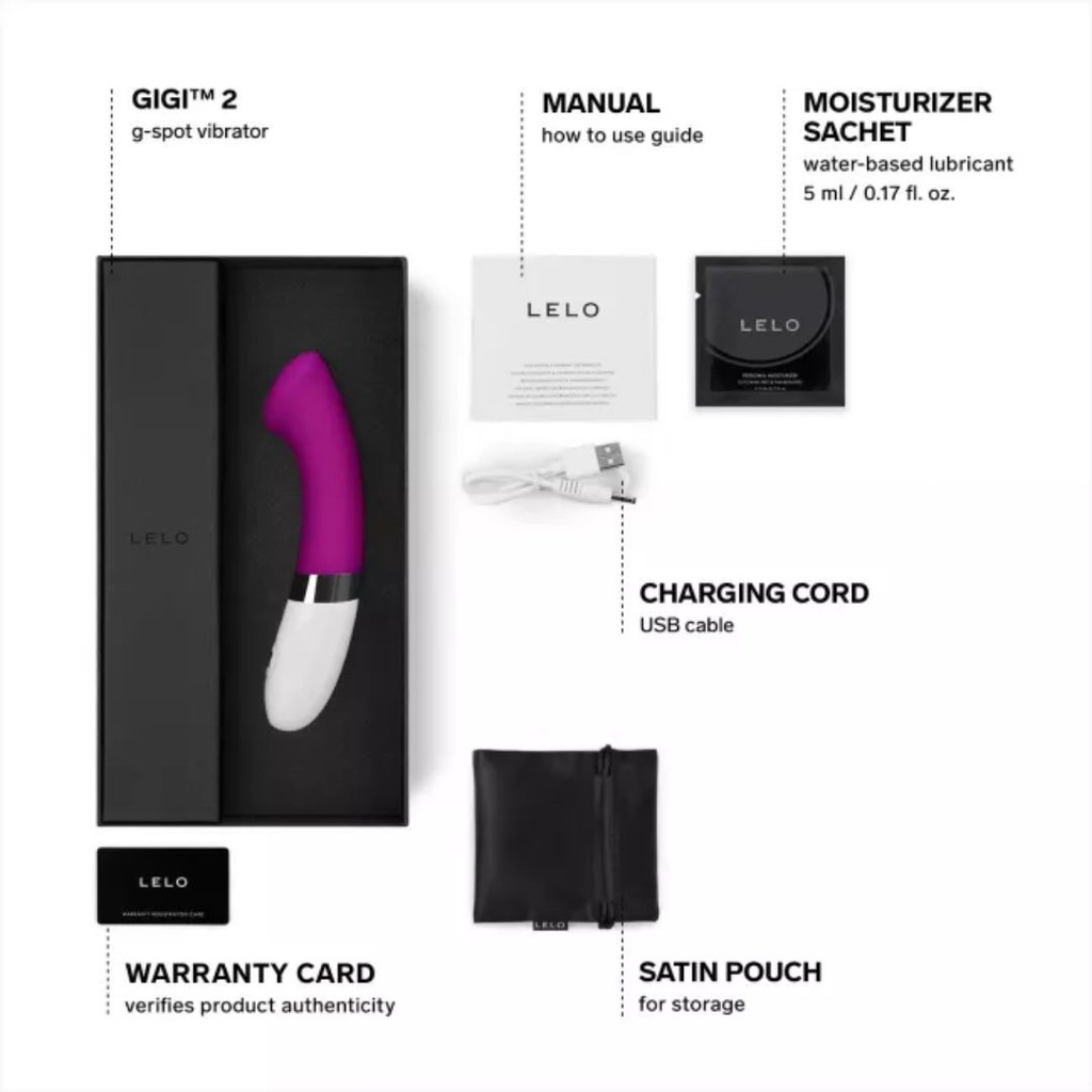 VIBRADOR LELO GIGI 2 CON APLICACION