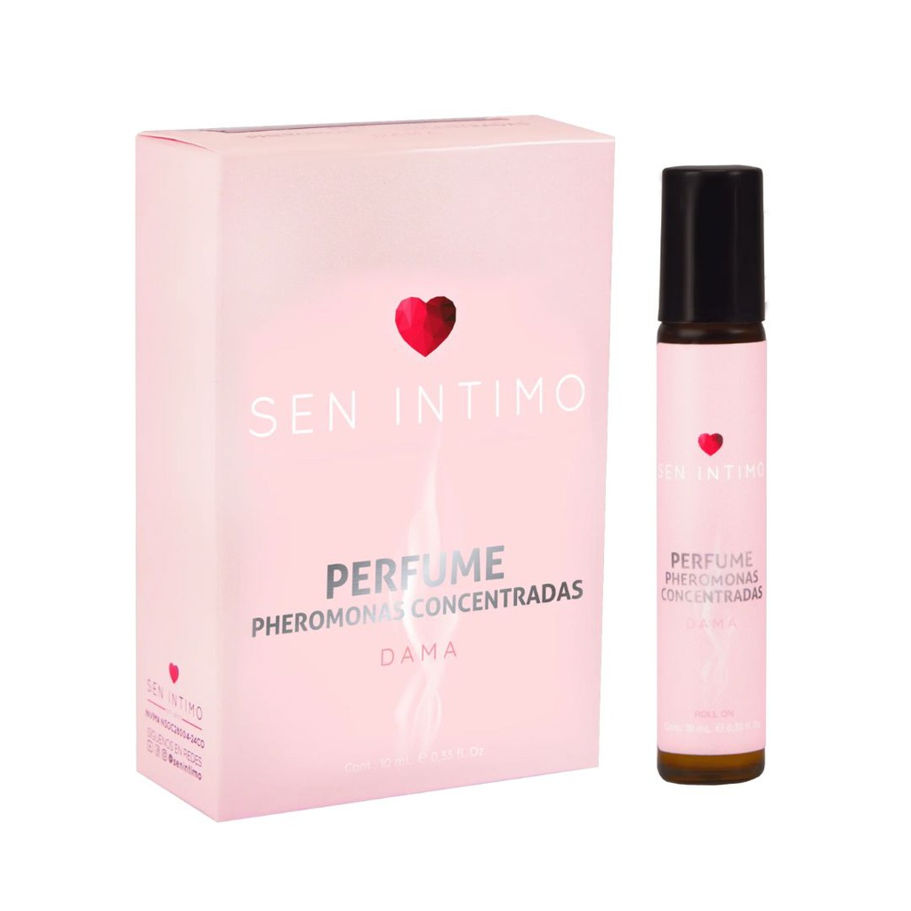 PERFUME ROLL ON CON PHEROMONAS FEMENINAS SEN INTIMO 10ML