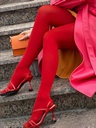MALLAS SEMITRASLUCIDAS ROJAS