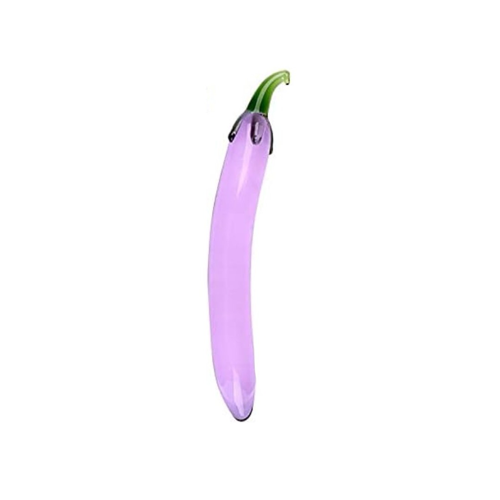 DILDO FRUTAL CRISTAL 18CM