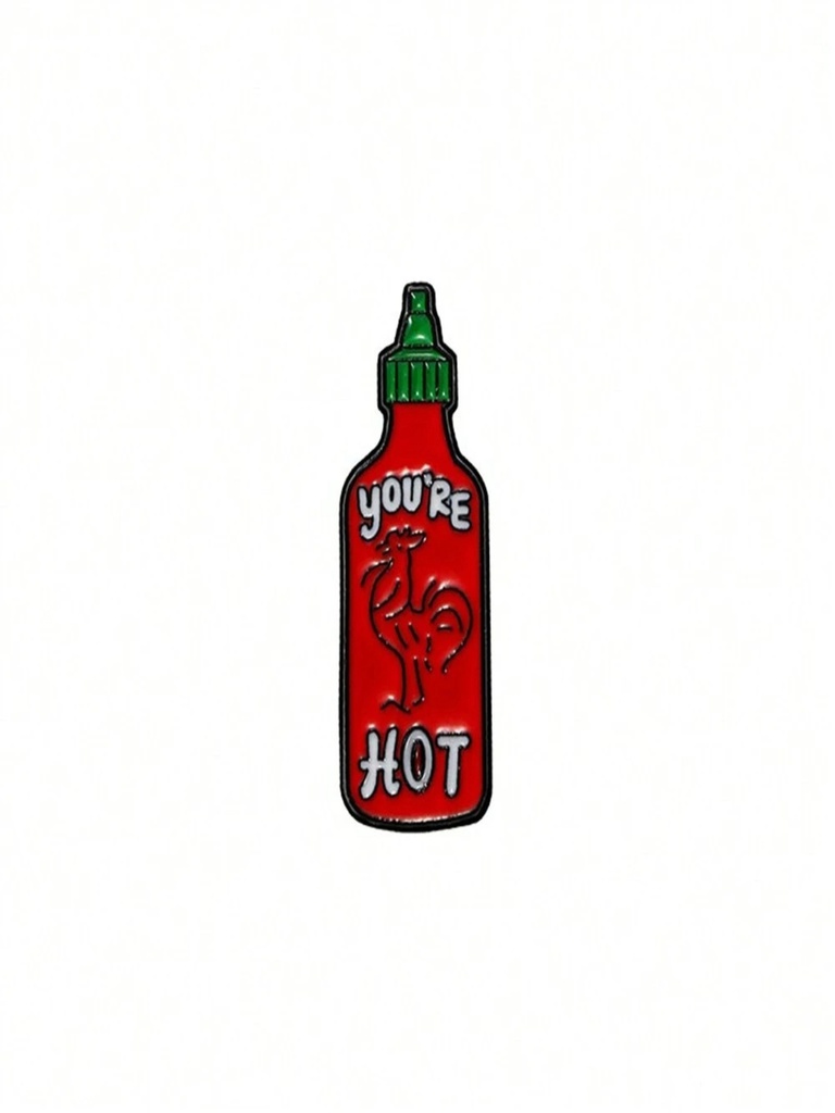 PIN BOTELLA DE SALSA CALIENTE