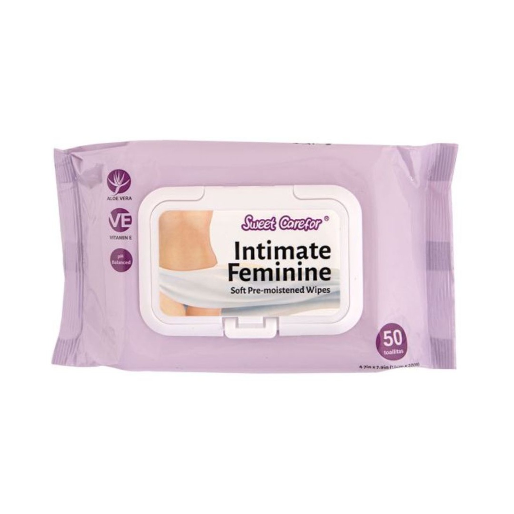 TOALLITAS SWEET CAREFOR HÚMEDAS FEMENINAS