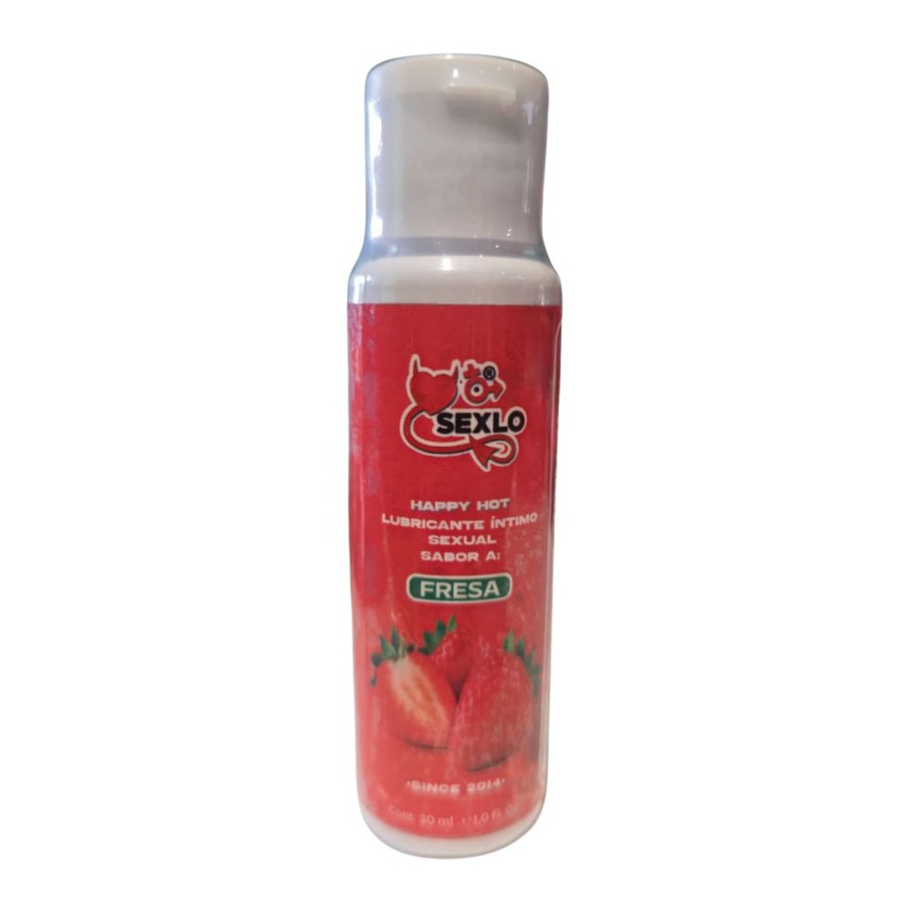 LUBRICANTE SEXLO FRESA 30ML