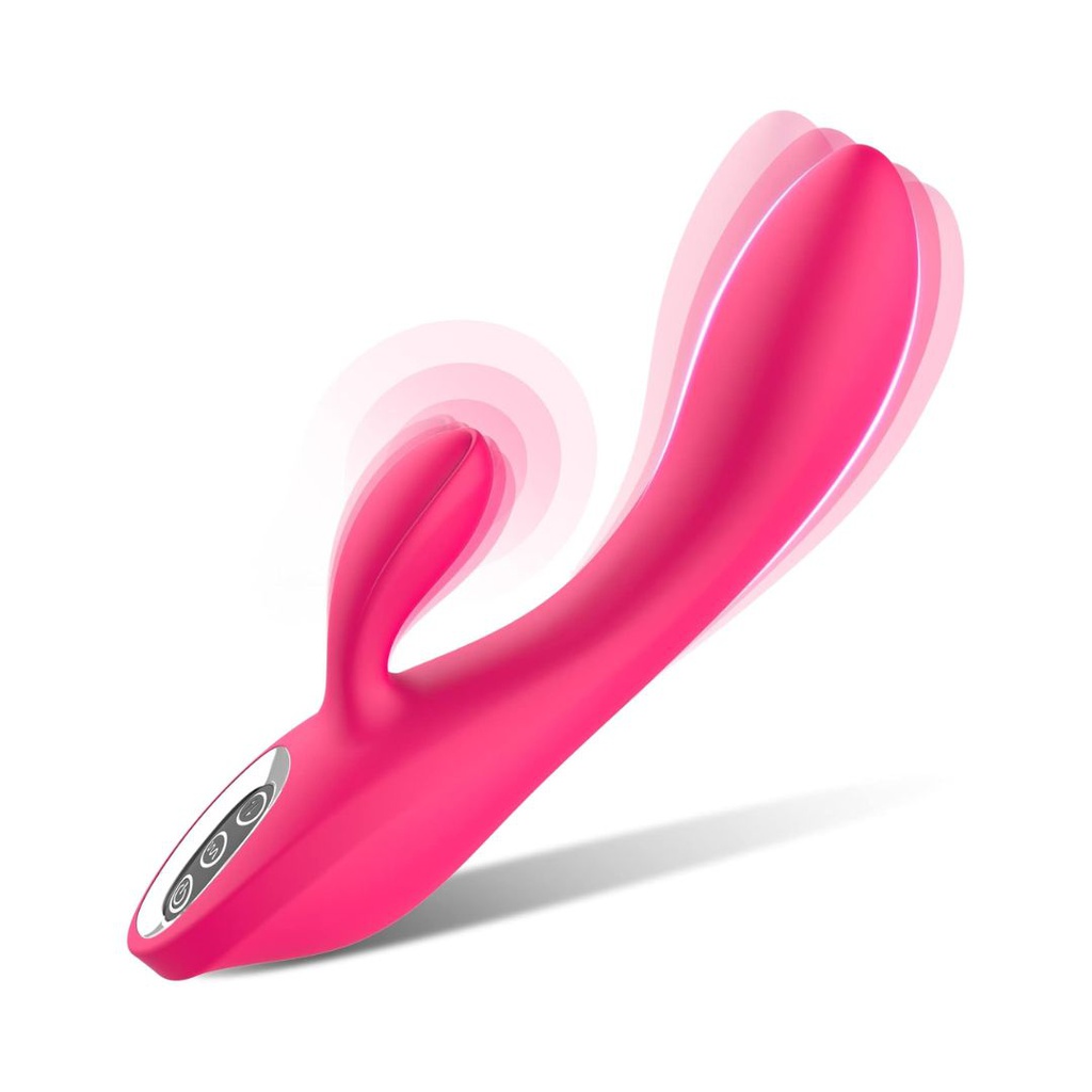 VIBRADOR DILDO SMOOTH DE PUNTO G Y ESTIMULADOR DE CLÍTORIS