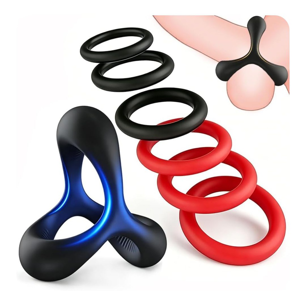 KIT ANILLOS DE SILICONA MULTI TAMAÑO