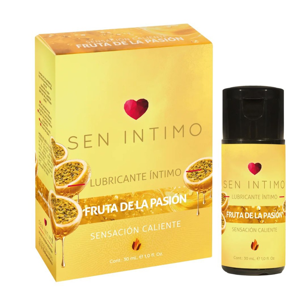 LUBRICANTE SEN INTIMO MARACUYA CALIENTE 30ML