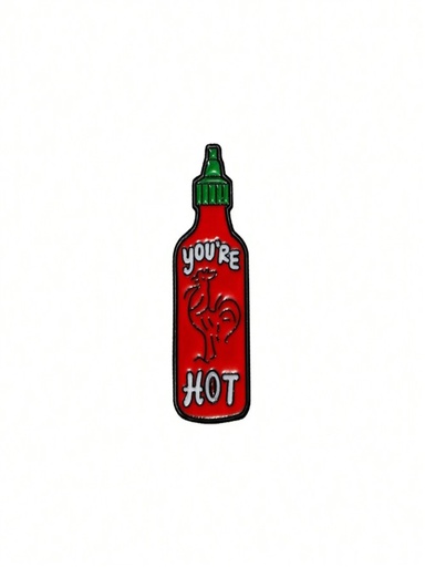 PIN BOTELLA DE SALSA CALIENTE