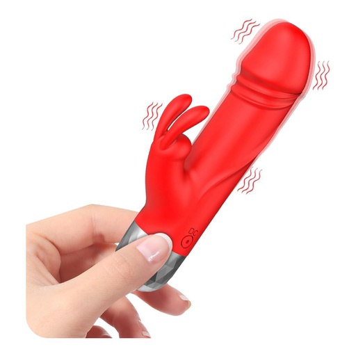 VIBRADOR BALA BUNNY DE PUNTO G Y ESTIMULADOR DE CLÍTORIS