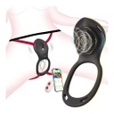 ‎ANILLO VIBRADOR VESTIBLE CON ESTIMULADOR DE CLITORIS