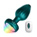 PLUG VIBRADOR CON LUZ Y CONTROL