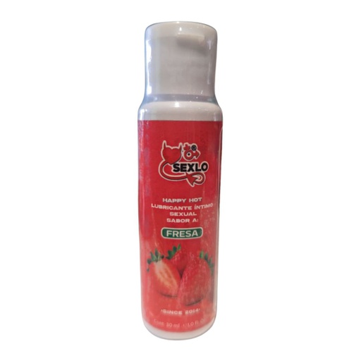 LUBRICANTE SEXLO FRESA 30ML