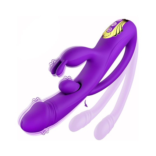 VIBRADOR DILDO WOW Y ESTIMULADOR DE PUNTOS G