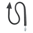 PLUG COLA DE DIABLO DE CUERO SINTÉTICO