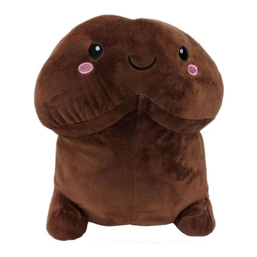 PELUCHE DE PENE MARRÓN 20CM