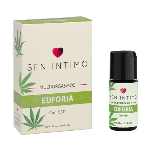 LUBRICANTE SEN INTIMO MULTIORGASMOS EUFORIA CON CBD 30ML