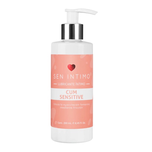 LUBRICANTE SEN INTIMO CUM SENSITIVE SIMULADOR 250ML